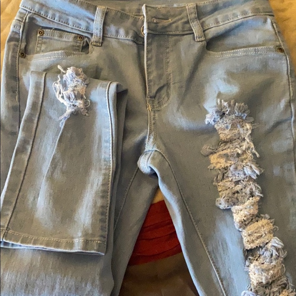 Ripped jeans